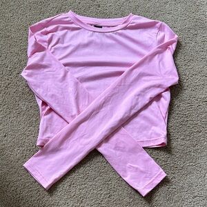 Pink Long Sleeve Shirt